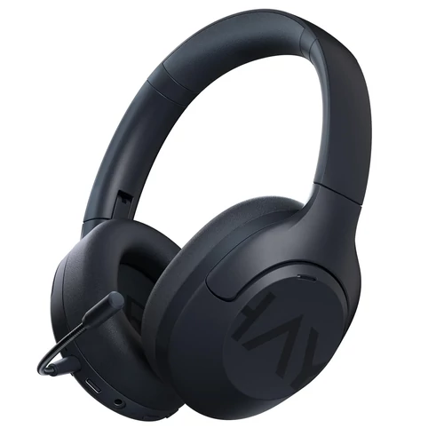 Haylou S30 Pro vezeték nélküli fejhallgató levehető mikrofonnal, ANC (feketés sötétkék)