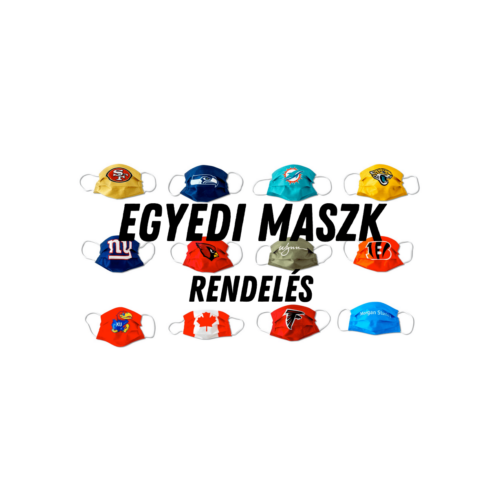 Egyedi Maszk (Type IIR BFE 99% > ffp2) Egyénre szabható, Magyar Face mask
