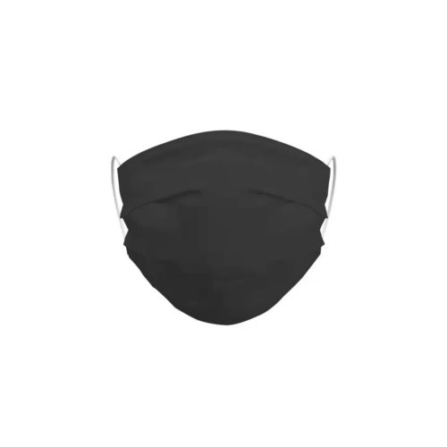SHIELD FEKETE 3 rétegű (Type IIR) Egyenként Csomagolt Magyar Face mask
