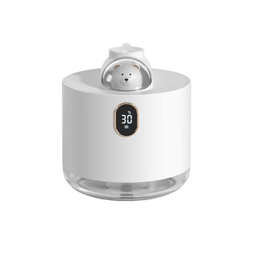 KompactHome Spacecraft Humidifier Űrhajós Párásító, LED Megvilágítás, 500ml Kapacitás, 2000mAh beépített akkumulátor
