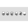 Kép 3/3 - Xiaomi Circle Joy Stainless Steel Ice Cubes - Rozsdamentes Acél Jégkockák 6 Darab