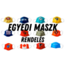 Kép 1/4 - Egyedi Maszk (Type IIR BFE 99% > ffp2) Egyénre szabható, Magyar Face mask