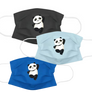 Kép 1/3 - Pandás Egyedi Maszk (Type IIR) Egyénre szabható, Magyar Face mask